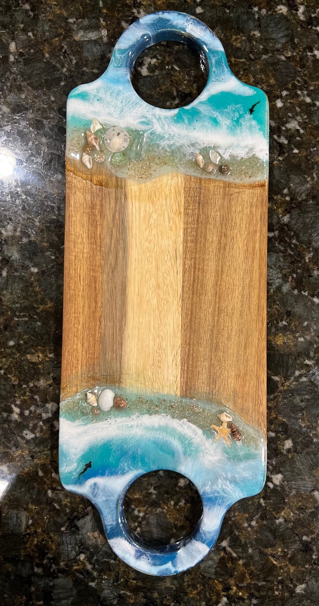 Two Handled Charcuterie Cutting Board