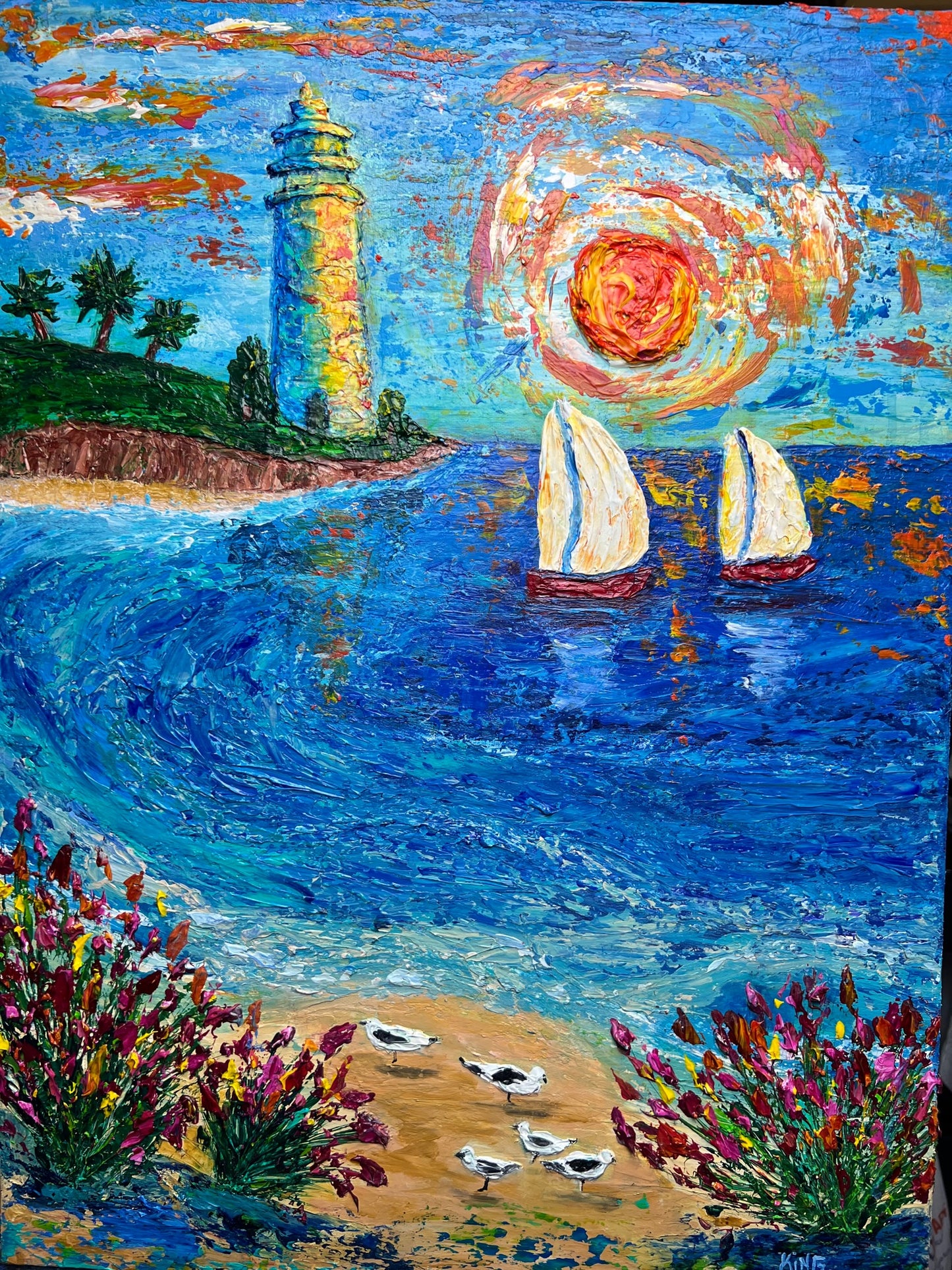 SAILING UNDER THE SUN