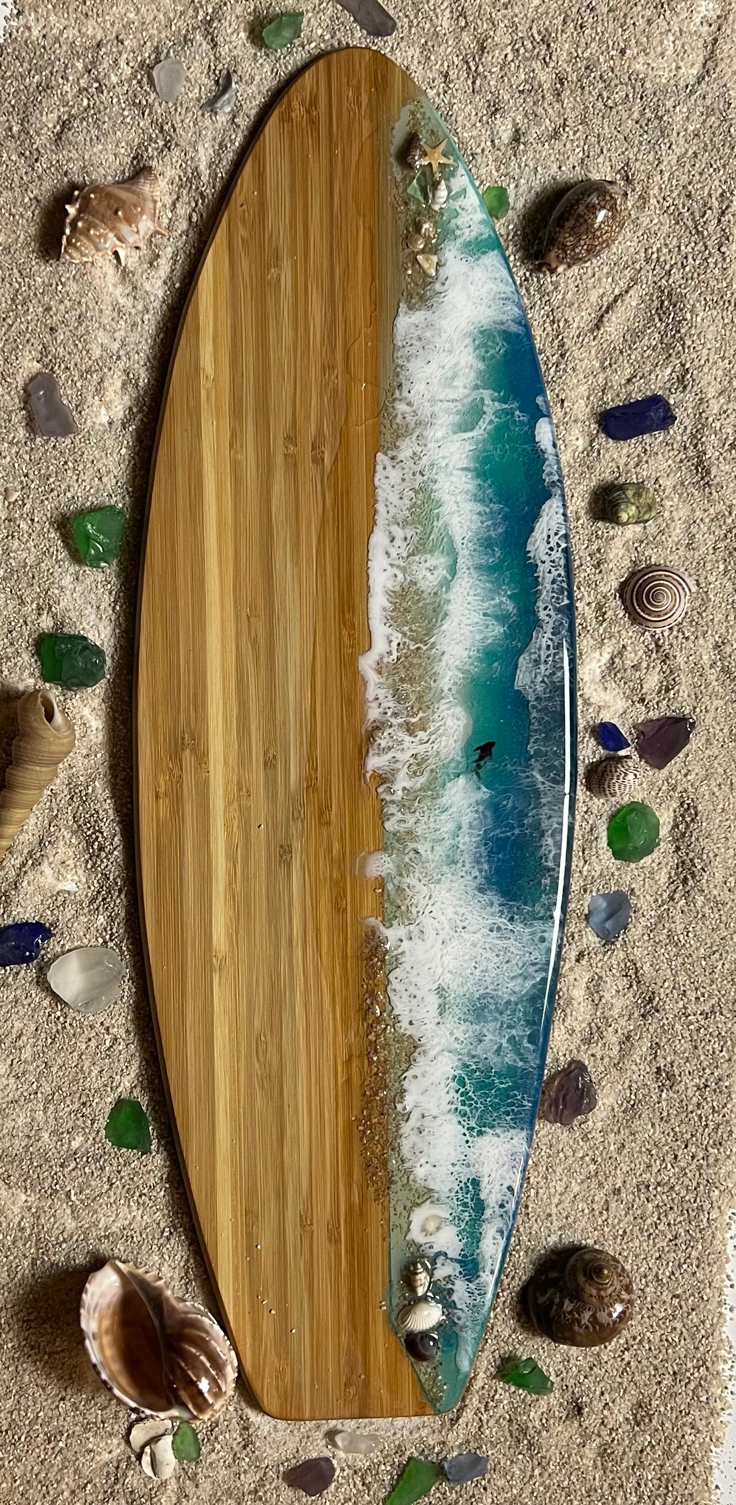 SURFBOARD CHARCUTERIE BOARD